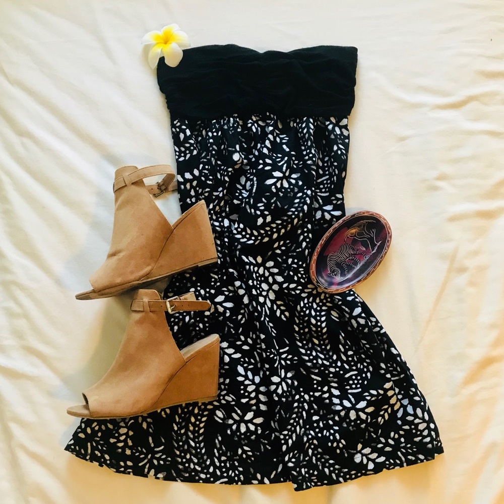Express Strapless Dress